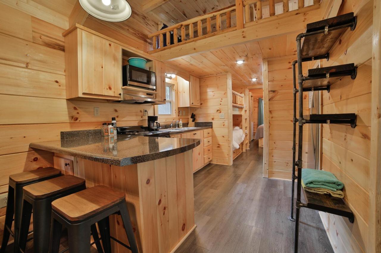 Thomas Cabin Forest Tiny Cabin With Hot Tub Chattanooga Eksteriør billede